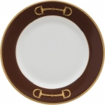 Cheval Chestnut Brown Bread and Butter Plate 6.5\ Diameter